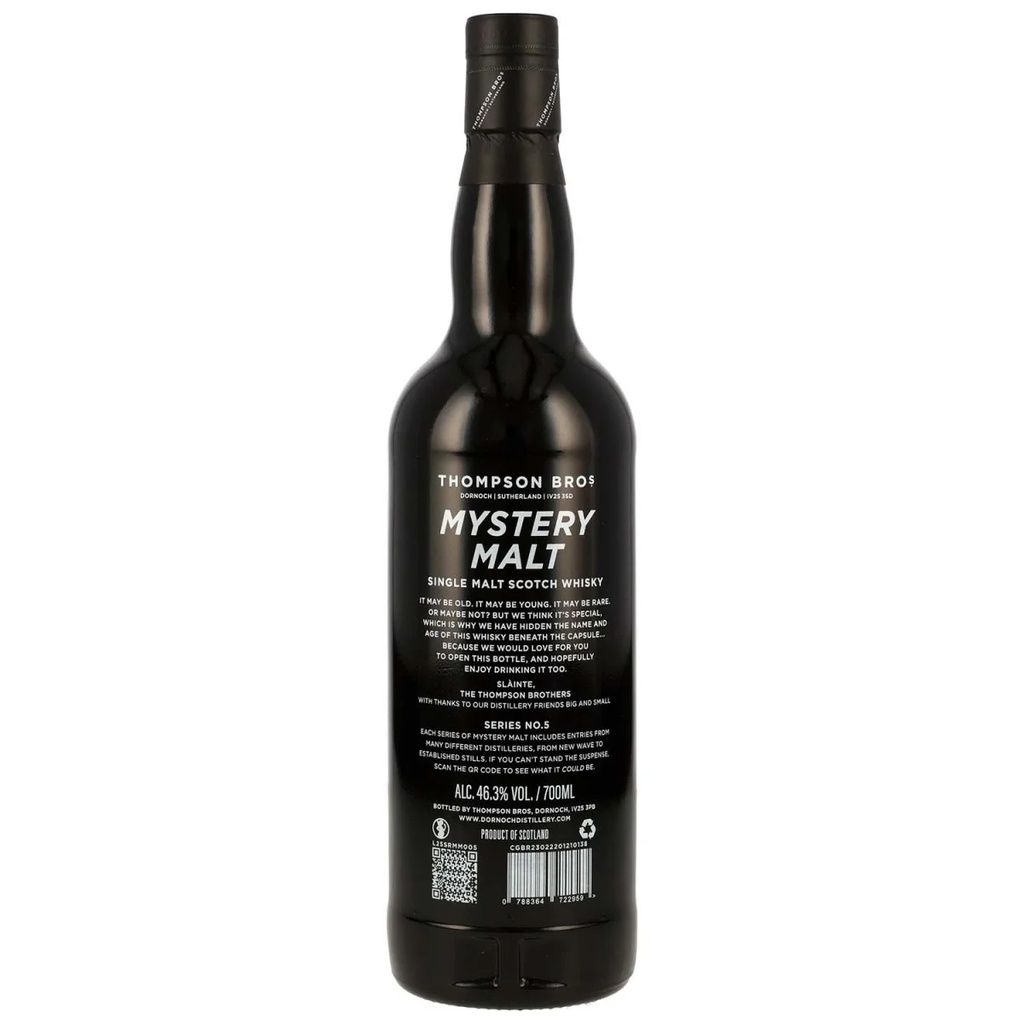Thompson Bros. Mystery Malt - Series No. 5 46,3% Vol. 0,7l