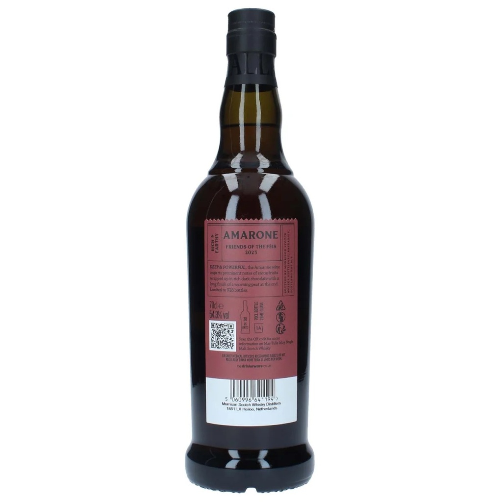 Mac-Talla Amarone - Friends of the Fèis 2025 - Limited Edition - Islay Single Malt Scotch Whisky 54,3% Vol. 0,7l