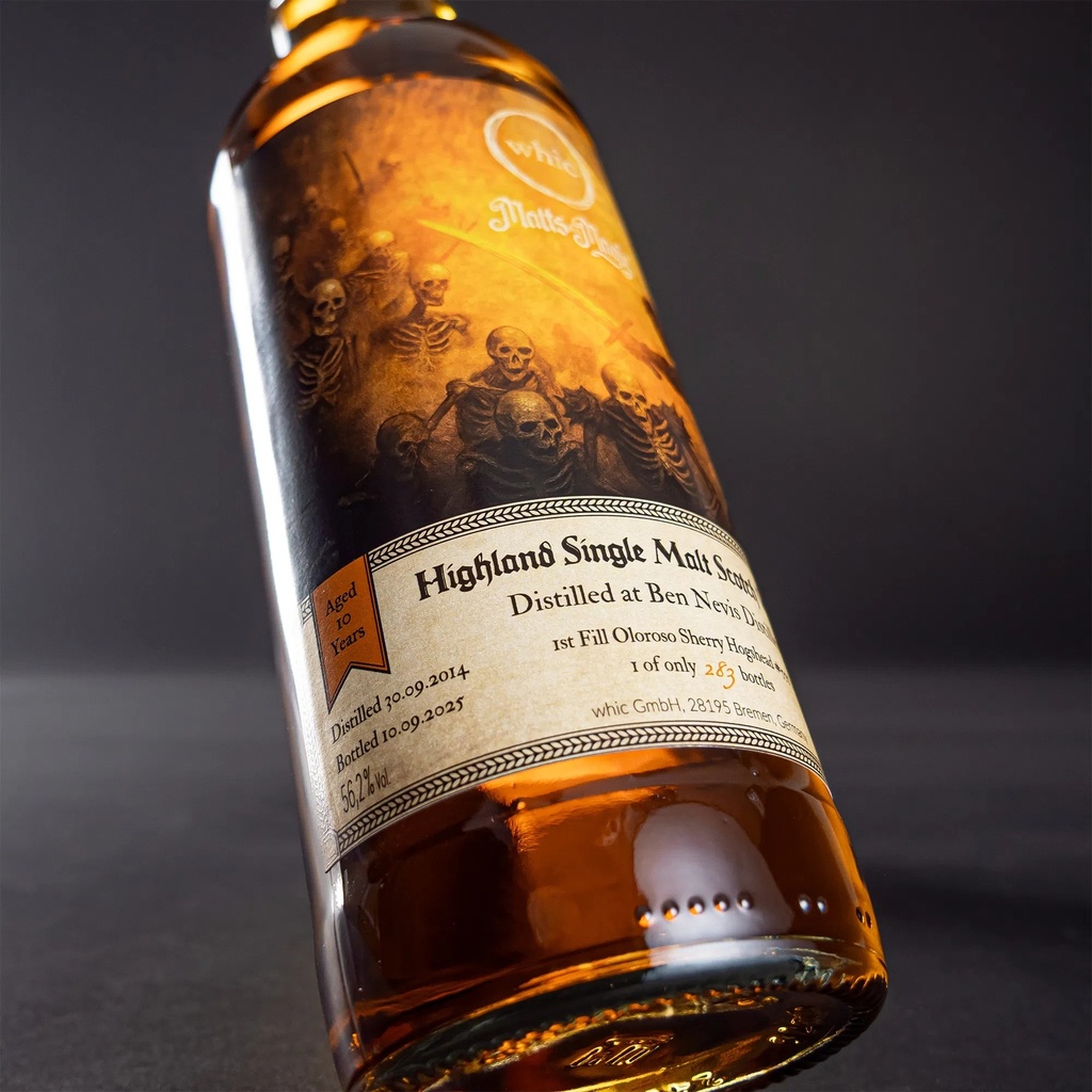 whic Malts & Magic Quest No. 4 - Ben Nevis 2014/2025 - 11 Years Old 1st Fill Oloroso Sherry Hogshead #555 56,2% Vol. 0,7l