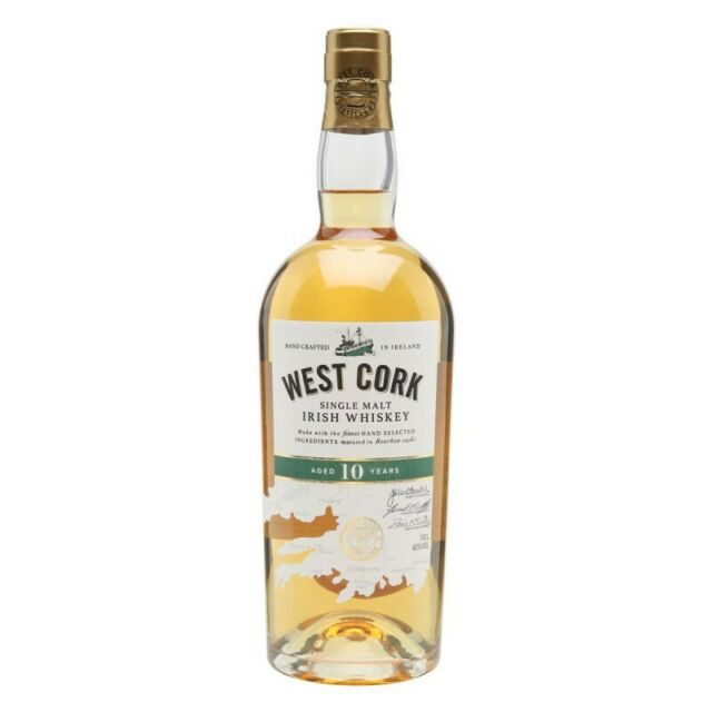 West Cork 10 Years Old Single Malt Irish Whiskey 