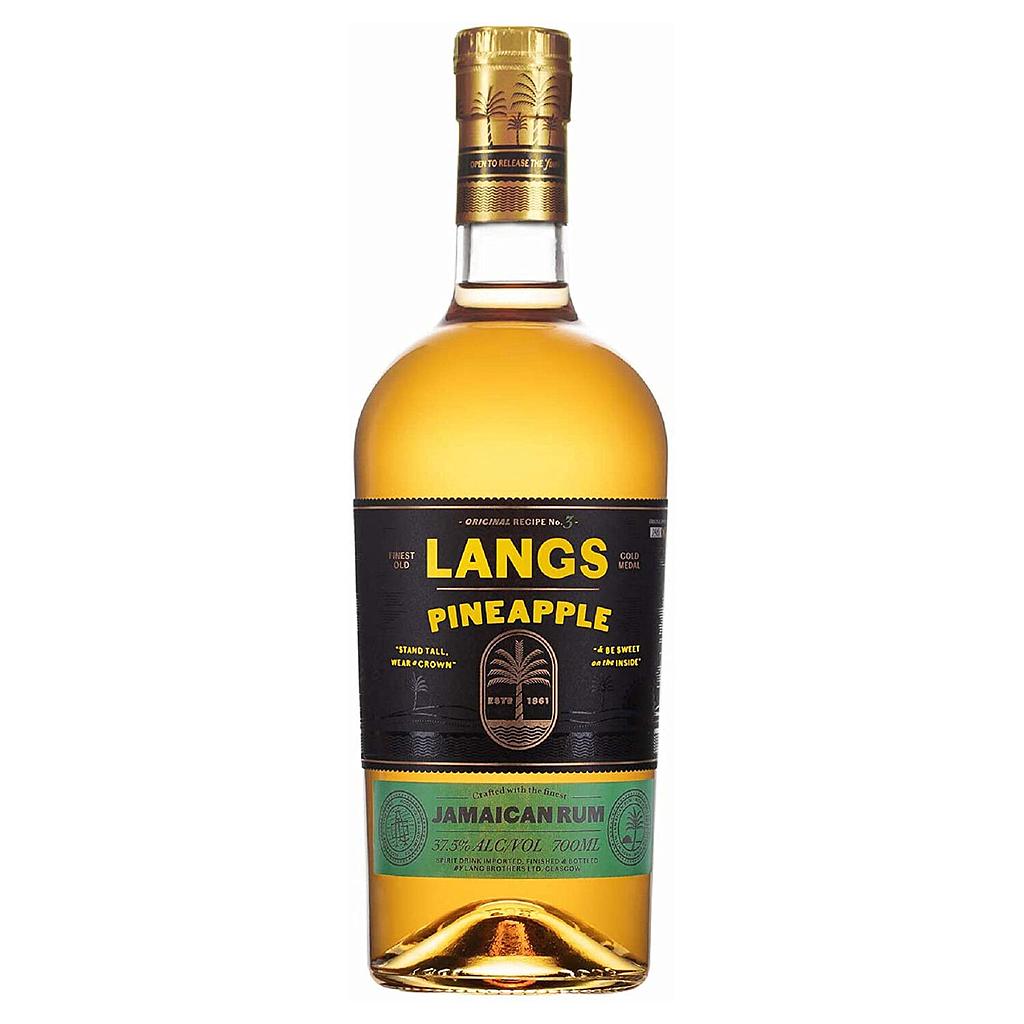Langs Pineapple Infused Jamaican Spiced Rum 37,5% Vol. 0,70l 