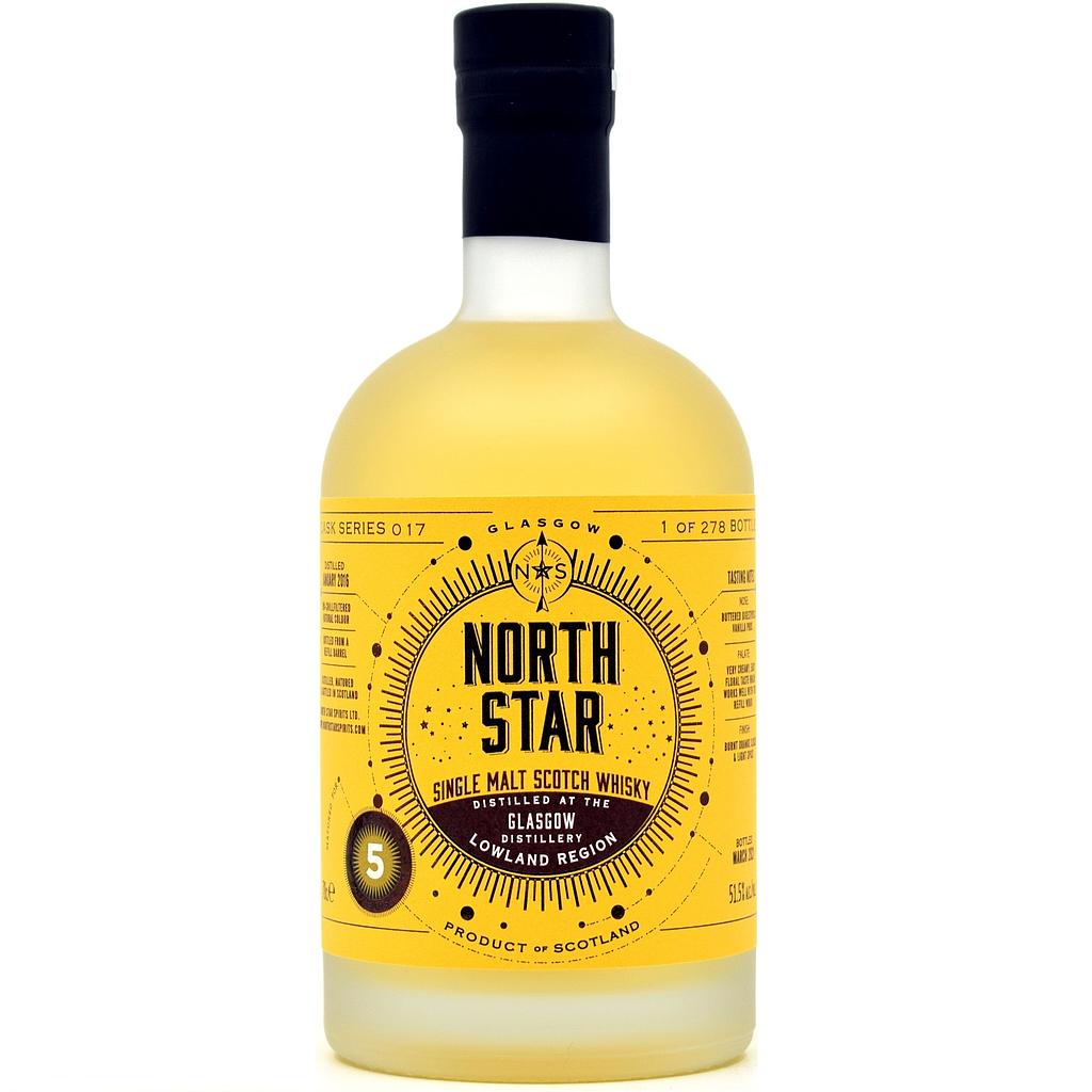North Star Spirits - Glasgow 2016/2021 - 5 Years Old - Cask Series 017 51,5% Vol. 0,7l