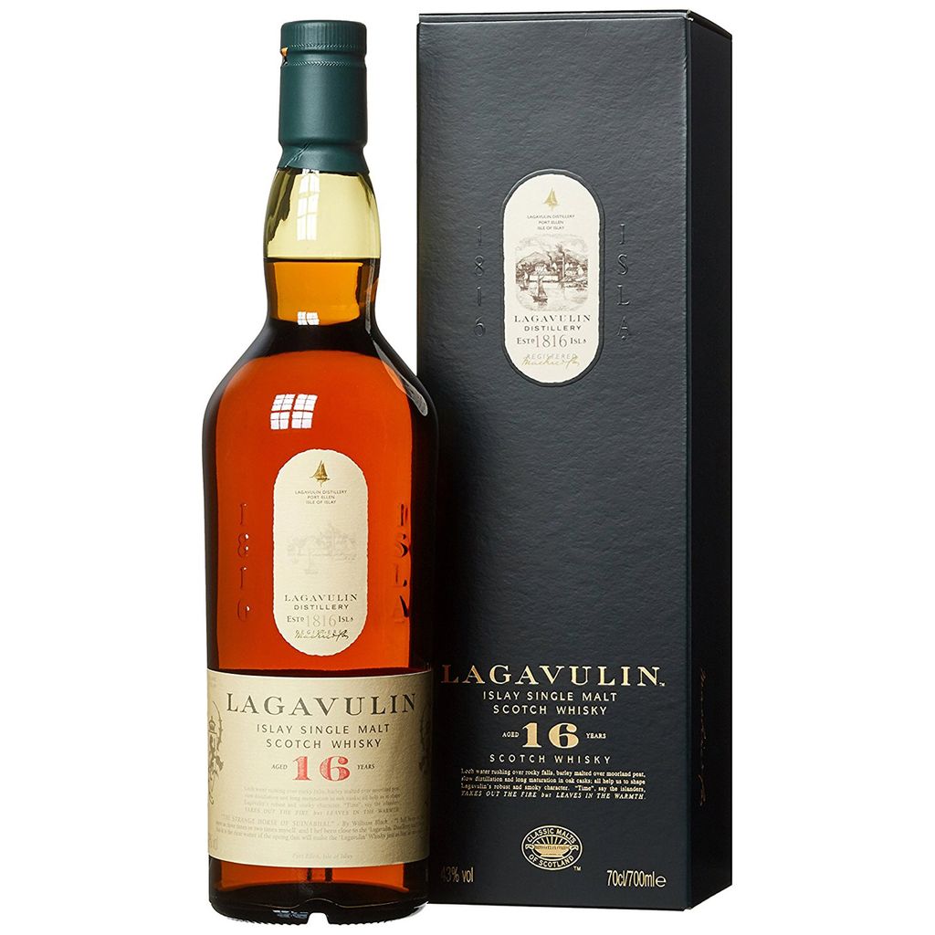 Lagavulin 16 Years Old Single Malt Whisky 43% Vol. 0,7l
