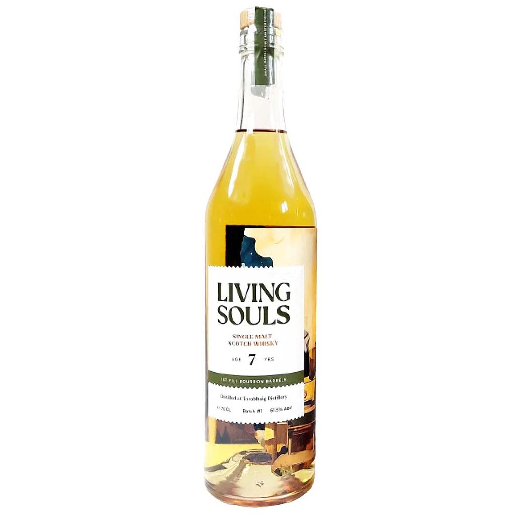 Living Souls - Torabhaig 7 Years Old - First Fill Bourbon Barrels - Island Single Malt Scotch Whisky 51,5% Vol. 0,7l