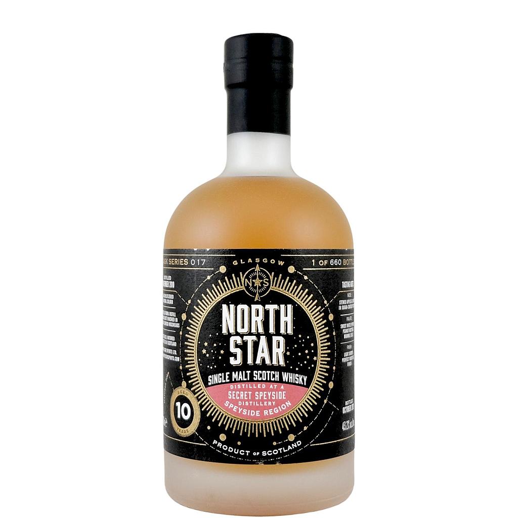 North Star Spirits - Secret Speyside 2010/2021 - 10 Years Old - Refill Oloroso Sherry Butt - Caskk Series 017 43,2% Vol. 0,7l