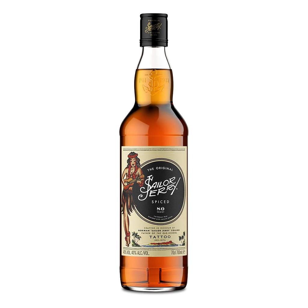 Sailor Jerry Vanilla Spiced Rum 40% Vol. 0,70l 