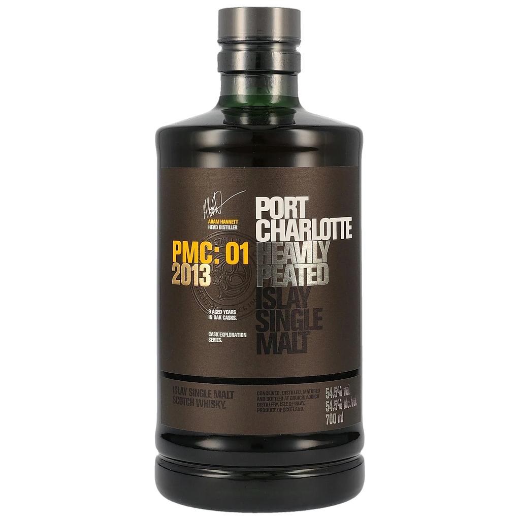 Port Charlotte PMC:01 Heavily Peated Islay Single Malt 2013 54,5% Vol. 0,7l
