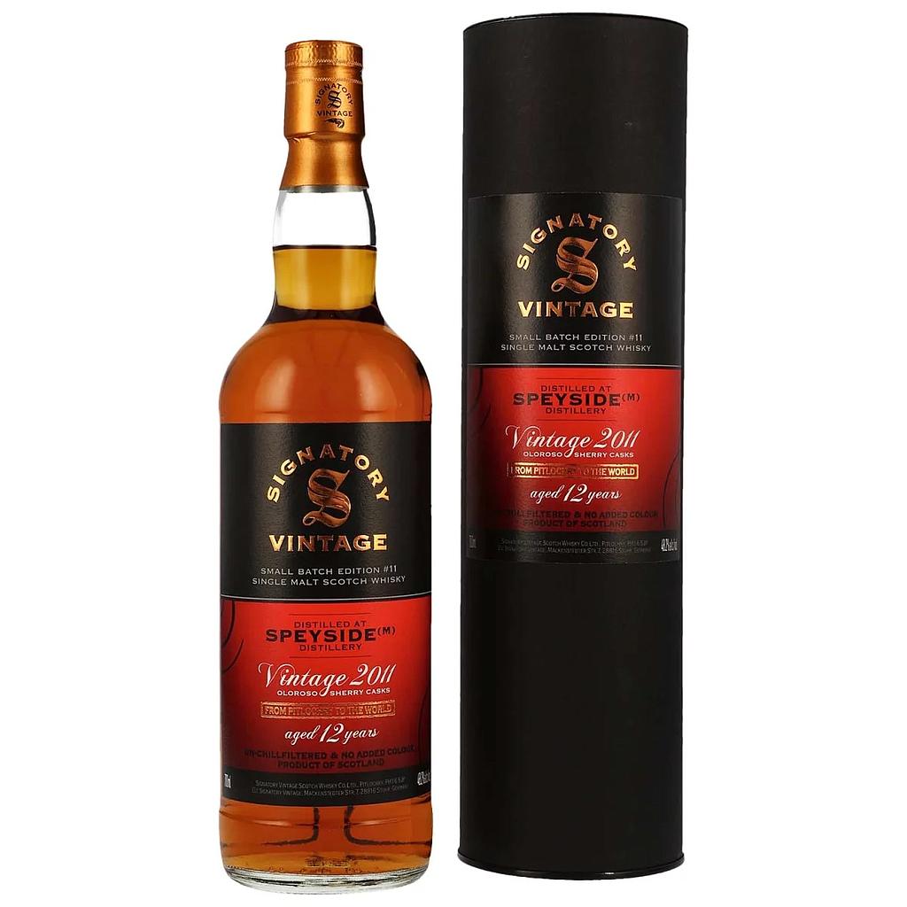 Signatory Vintage Small Batch Edition #11 - Secret Speyside (M) 12 Years Old  2011/2024 Single Malt Whisky 48,2% Vol. 0,7l 