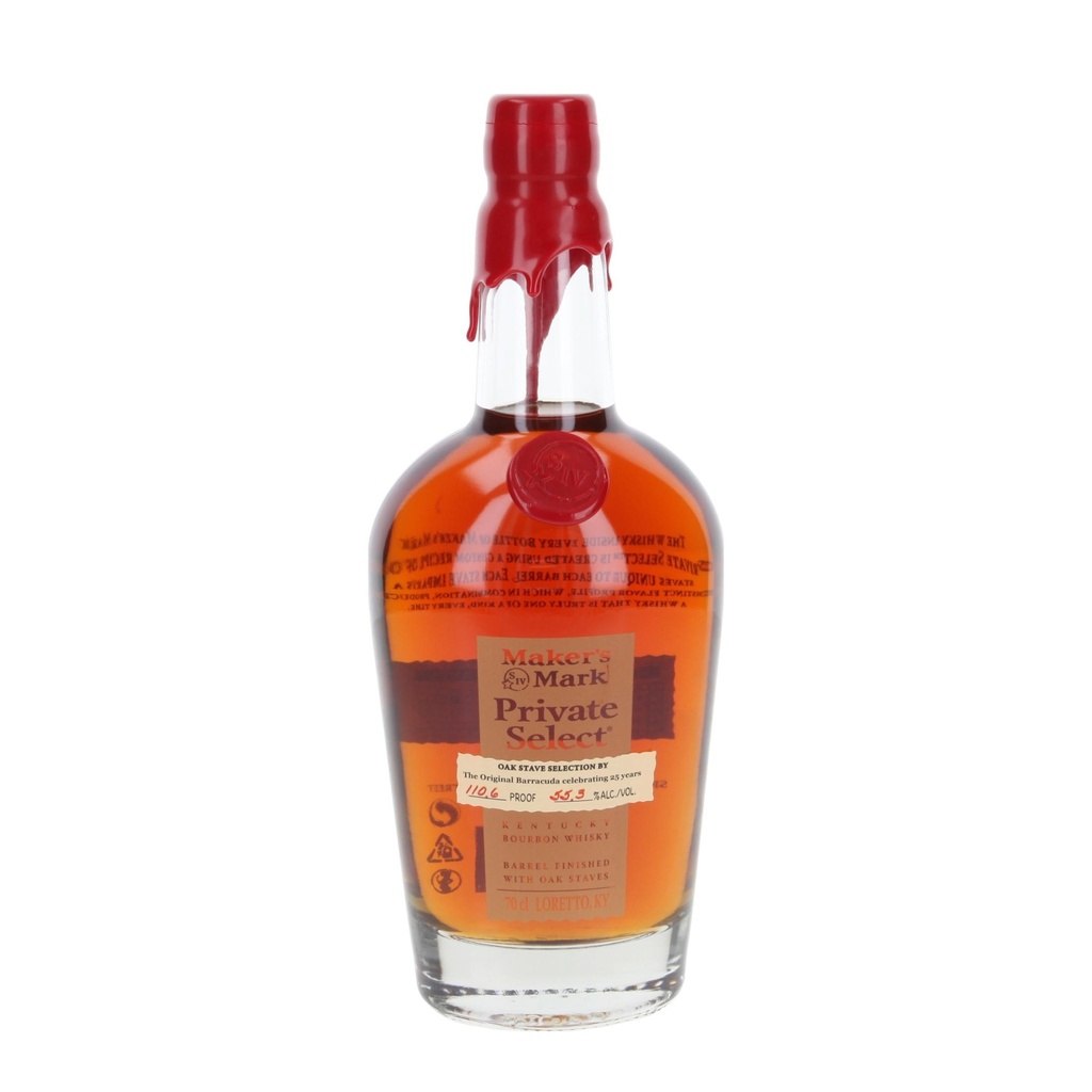 Maker's Mark Private Select Bourbon Whisky 55,3% Vol. 0,7l