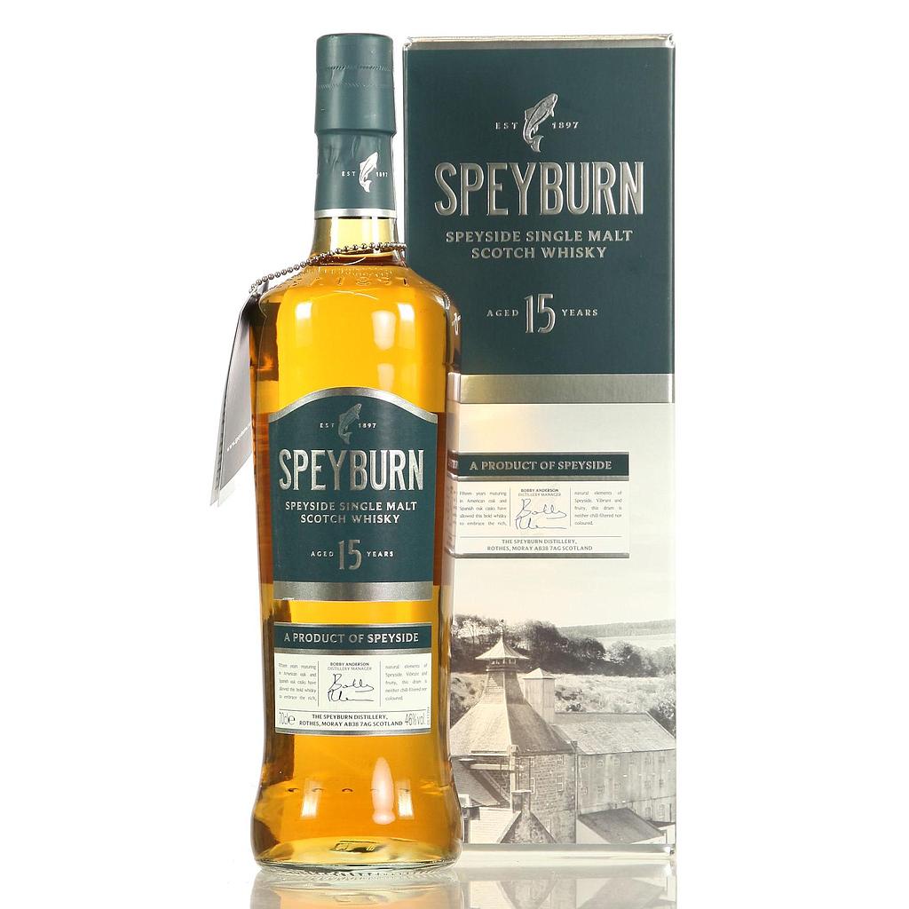 Speyburn 15 Years Old Speyside Single Malt Scotch Whisky 46% Vol. 0,7l