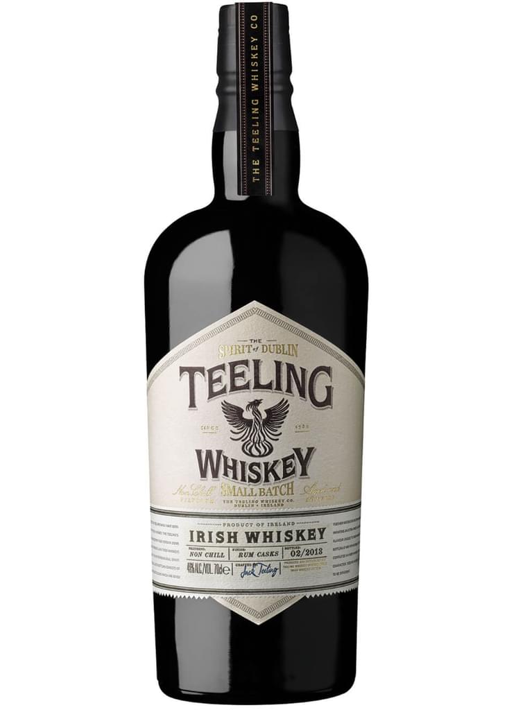 Teeling Whiskey SMALL BATCH Irish Whiskey Rum Cask Finish 46% Vol. 0,7l