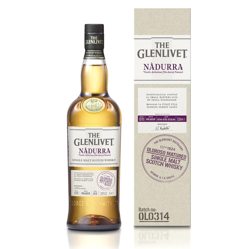 The Glenlivet NÀDURRA Oloroso Sherry Cask 61,3% Vol. 0,7l