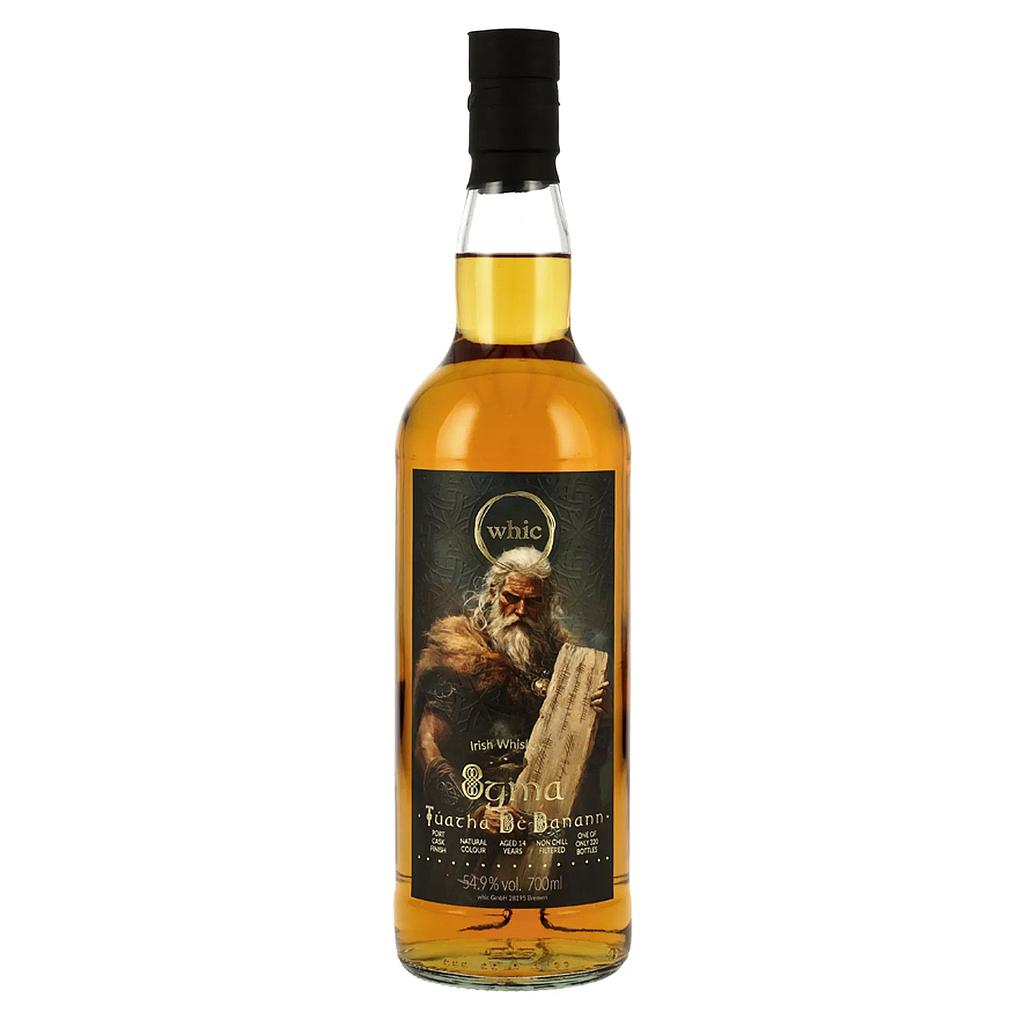 whic Túatha Dé Danann - Ogma 14 Years Old Port Cask Finish 54,9% Vo. 0,7l