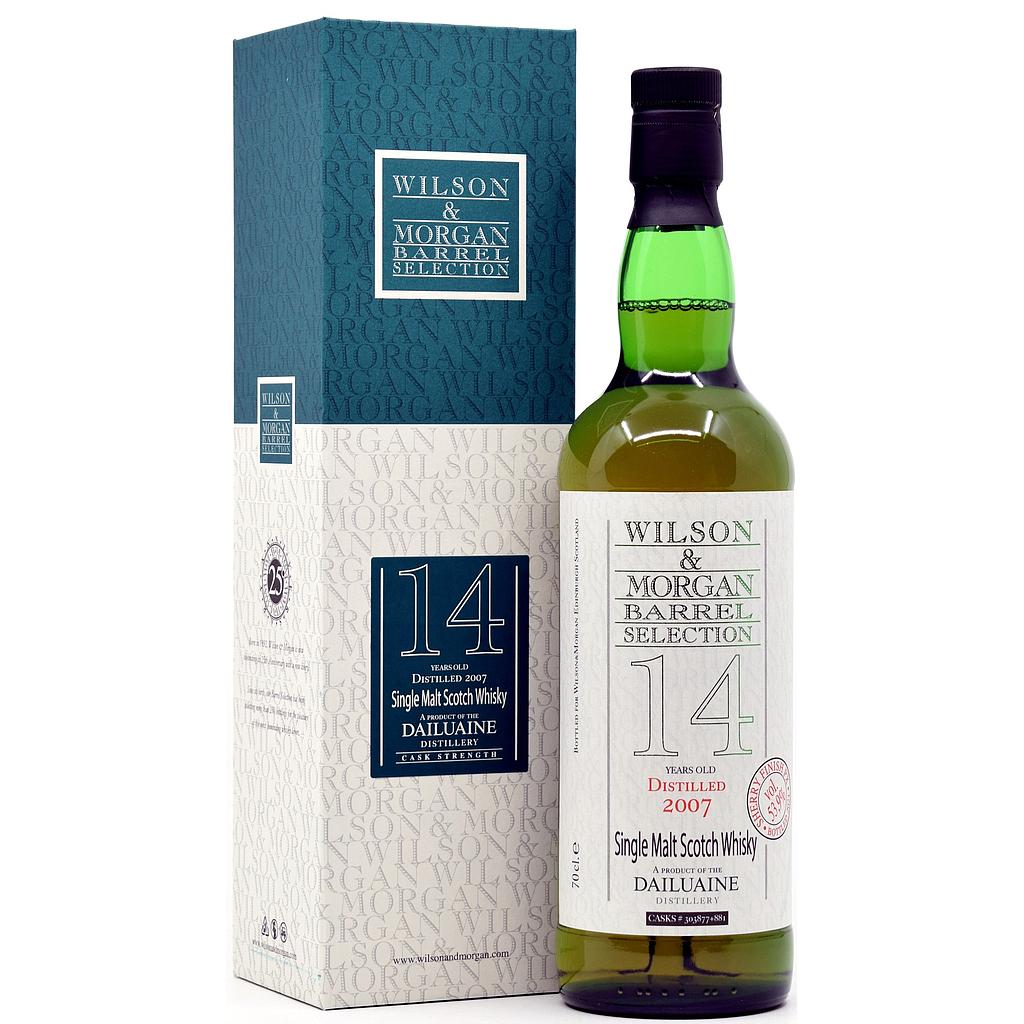 Wilson & Morgan - Dailuaine 14 Years Old 2007/2021 PX Sherry Cask Finish 303877+881 53,9% Vol. 0,7l