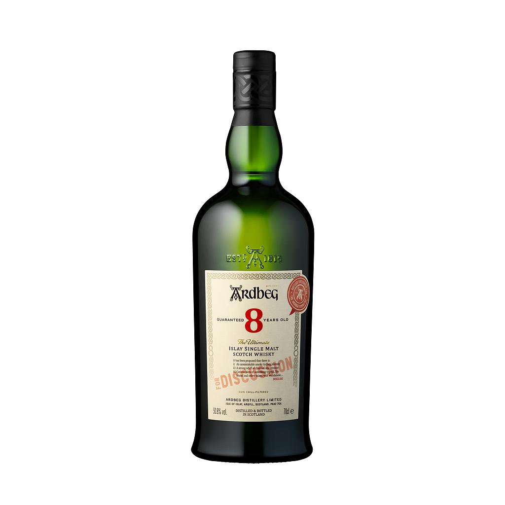 Ardbeg 8 years old for discussion 50,8% Vol. 0,7l 