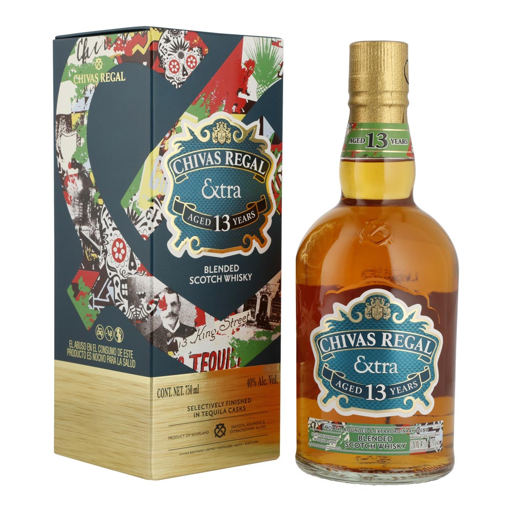 Chivas Regal EXTRA 13 Years Old TEQUILA CASK Finish 40% Vol. 0,7l