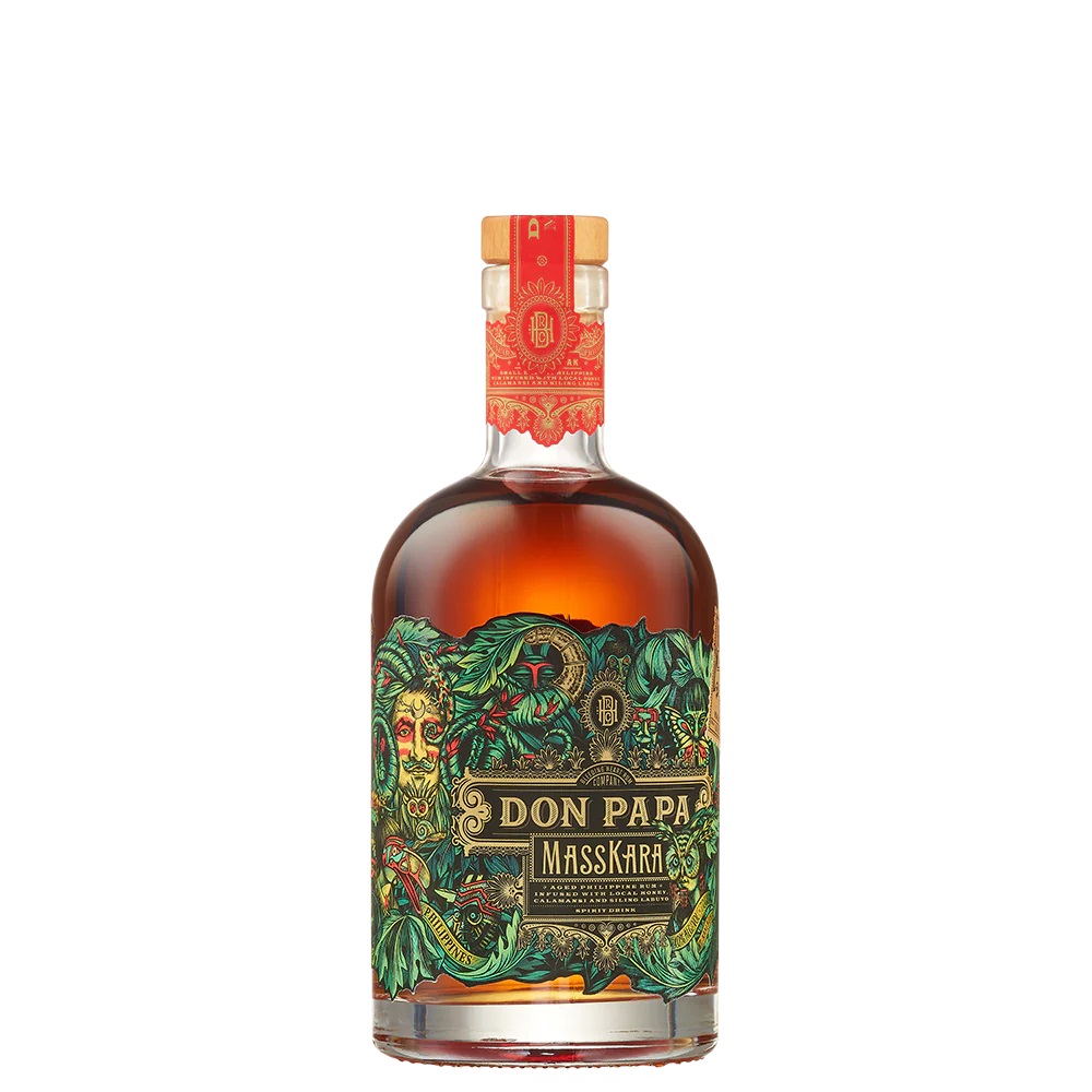 Don Papa Masskara Spiced Rum 40% Vol. 0,7l