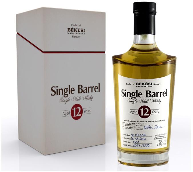 Békési Single Barrel 12 years old 0,7 l, 43%