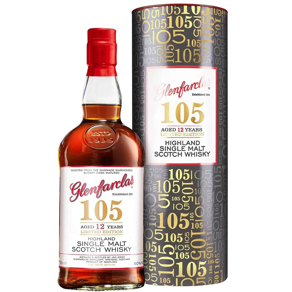 Glenfarclas 105 12 Years Old Highland Single Malt The Hourglass Limited Edition 60% Vol. 0,7l