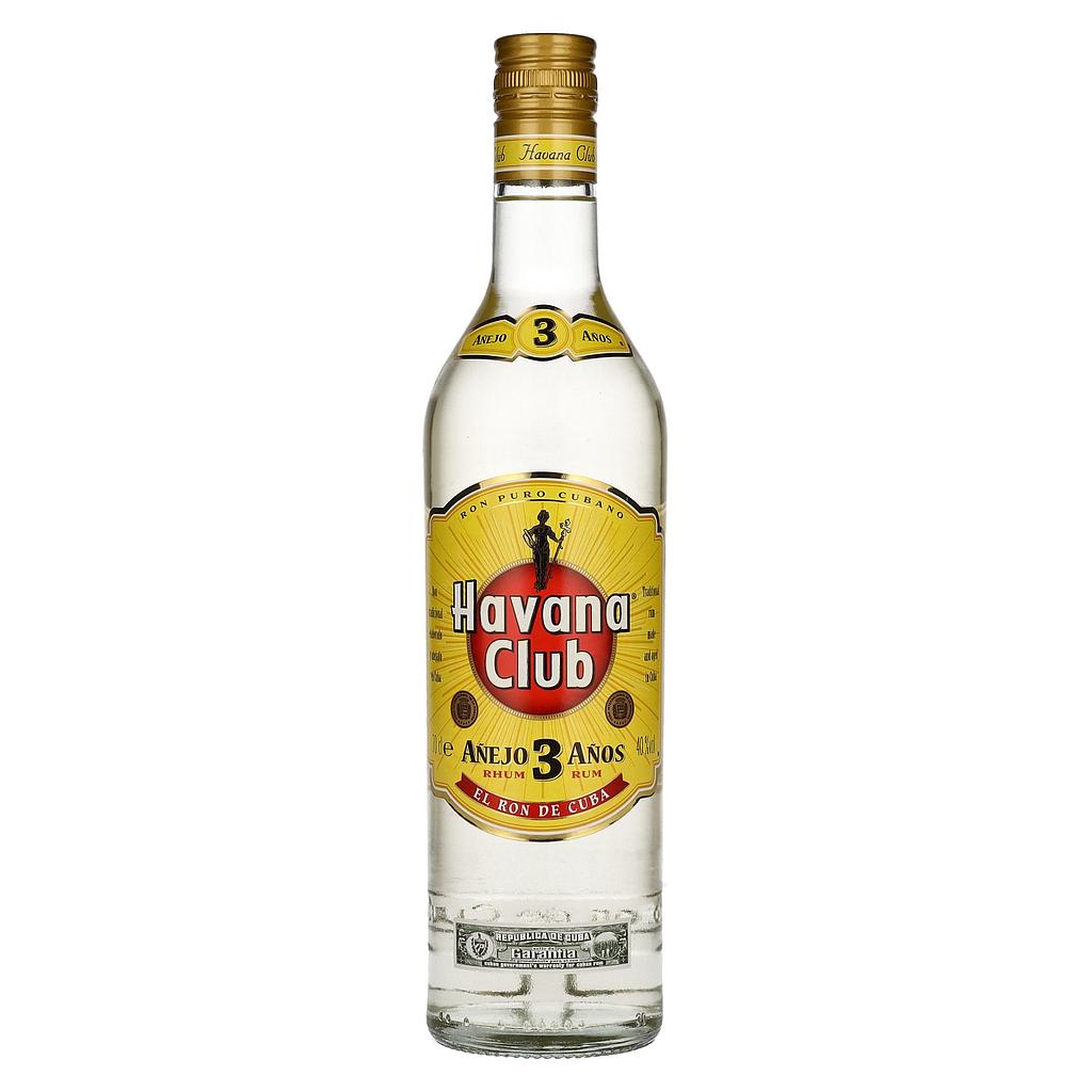 Havana Club Añejo 3 Años Rum 40% Vol. 0,7l