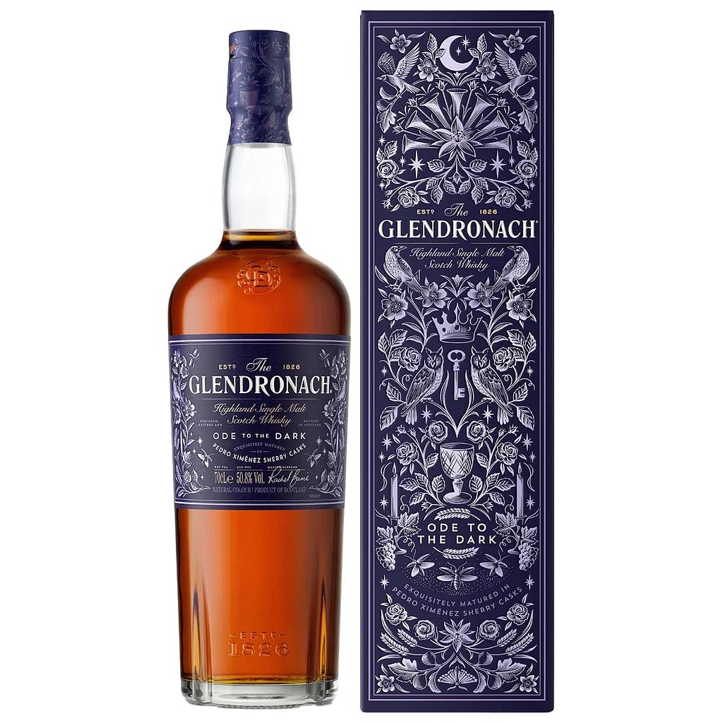 Glendronach Ode to the Dark - Pedro Ximenez Casks - Highland Single Malt Scotch Whisky 50,8% Vol. 0,7l