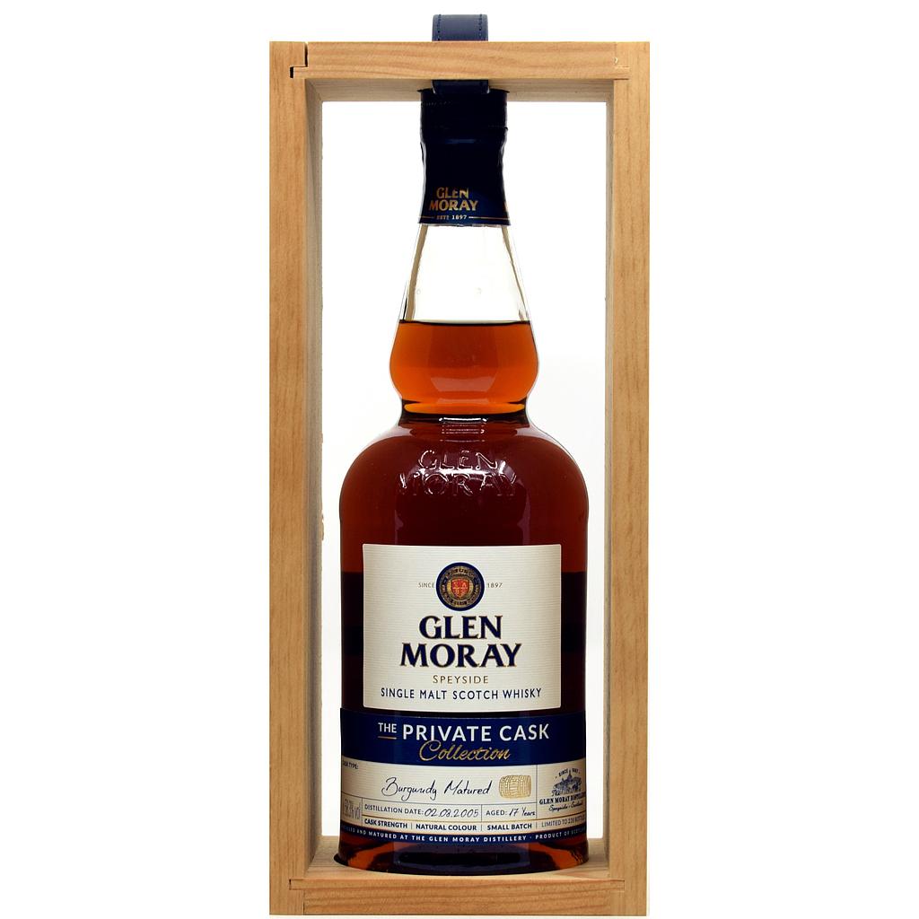 Glen Moray 17 Years Old 2005/2022 Burgundy Cask 58,3% Vol. 0,7l