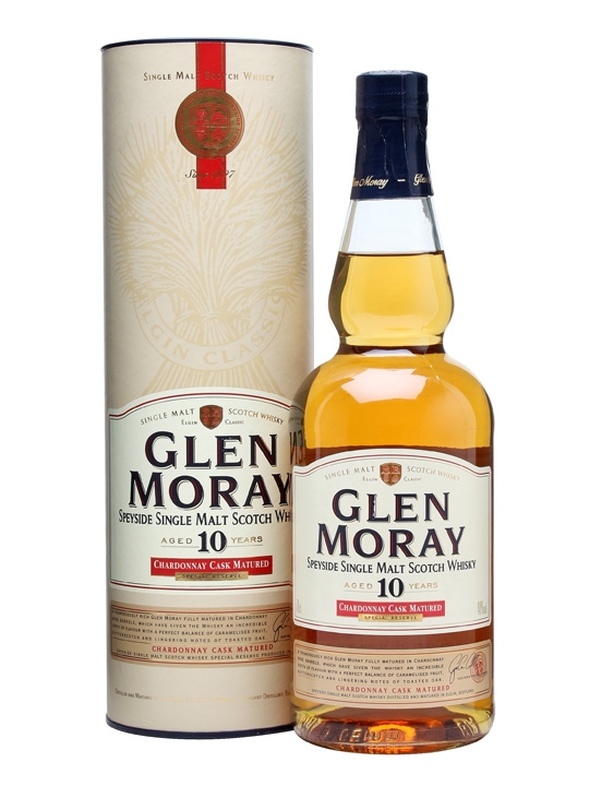 Glen Moray 10 Years Old Chardonnay Cask Special Reserve