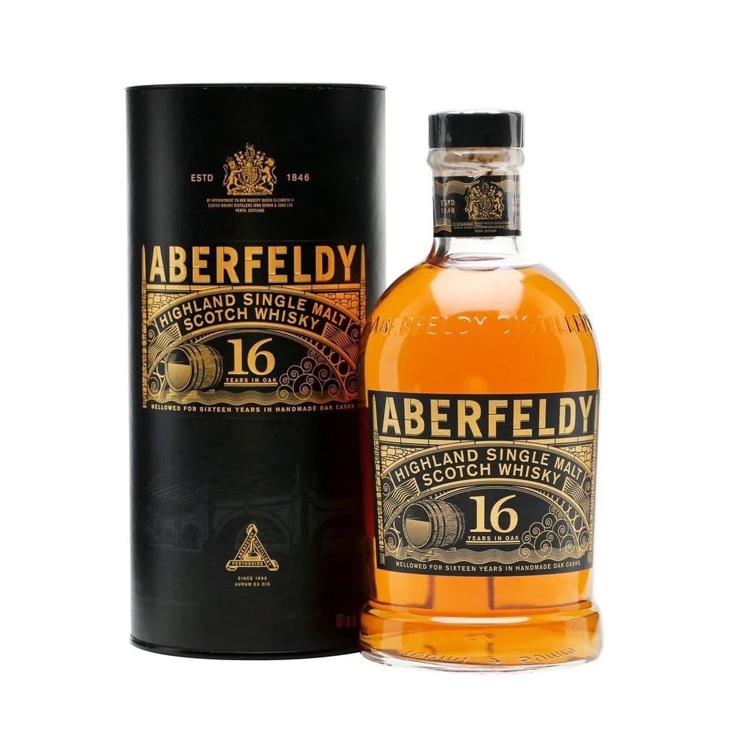 Aberfeldy 16 Years Old Highland Single Malt 40% Vol. 0,7l