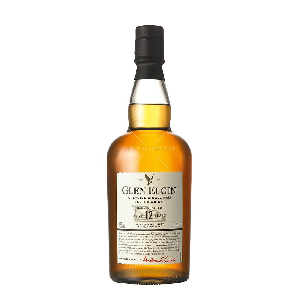 Glen Elgin 12 Years Old Hand Crafted 