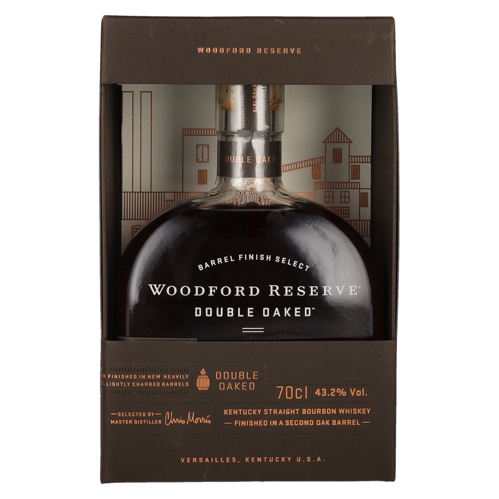 Woodford Reserve DOUBLE OAKED Kentucky Straight Bourbon Whiskey 43,2% Vol. 0,7l