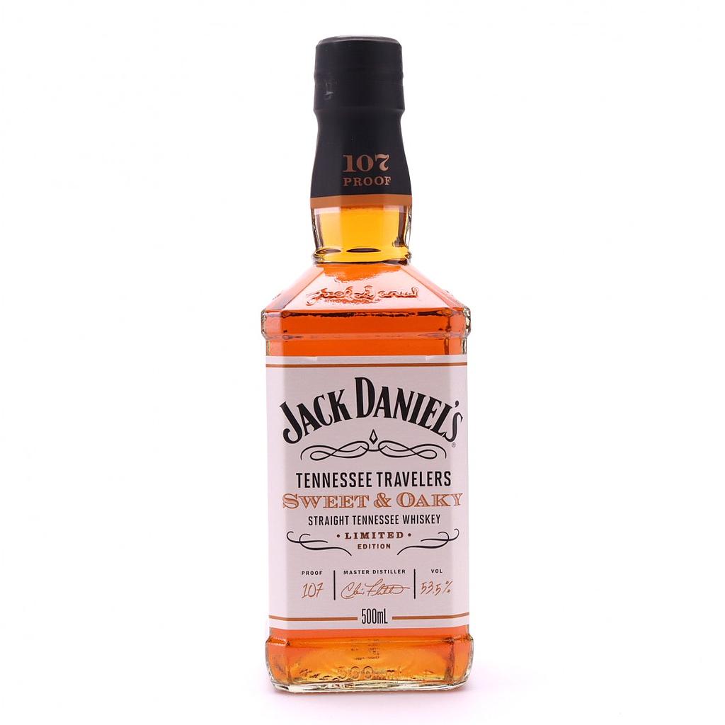 Jack Daniel's Tennessee Travelers SWEET & OAKY Limited Edition 53,5% Vol. 0,5l