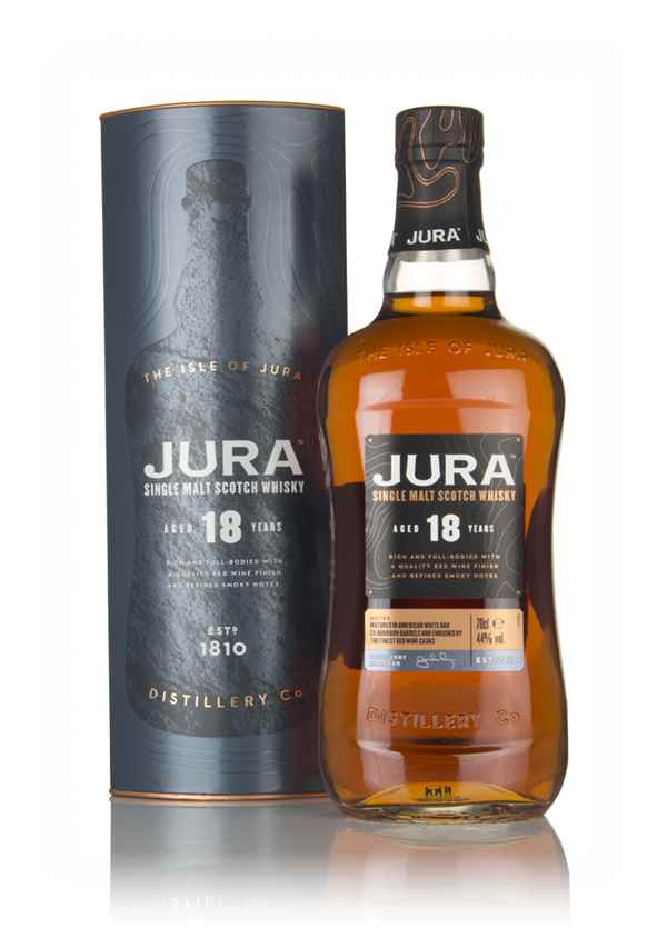 Jura 18 Years Old Single Malt Scotch Whisky 44% Vol. 0,7l