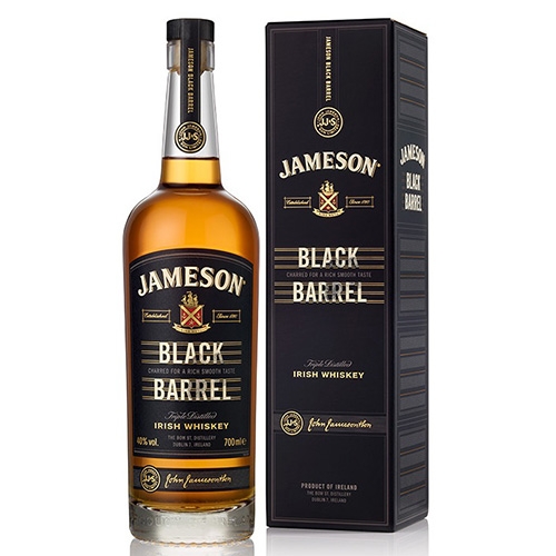 Jameson BLACK BARREL Triple Distilled Irish Whiskey 40% Vol. 0,7 l