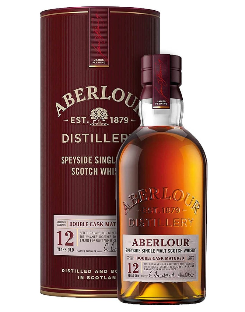 Aberlour 12 Years Old DOUBLE CASK MATURED 40% Vol. 0,7l