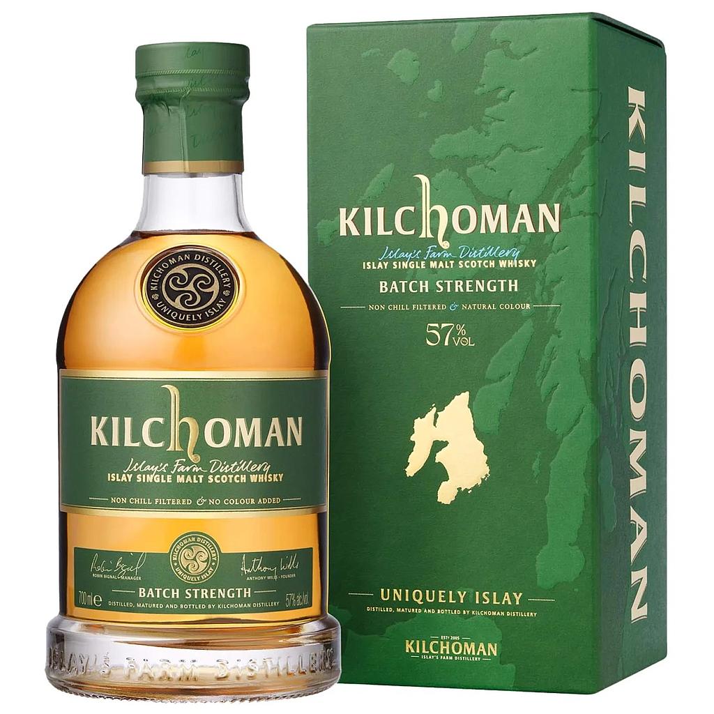 Kilchoman Batch Strength - Islay Single Malt Scotch Whisky 57% Vol. 0,7l