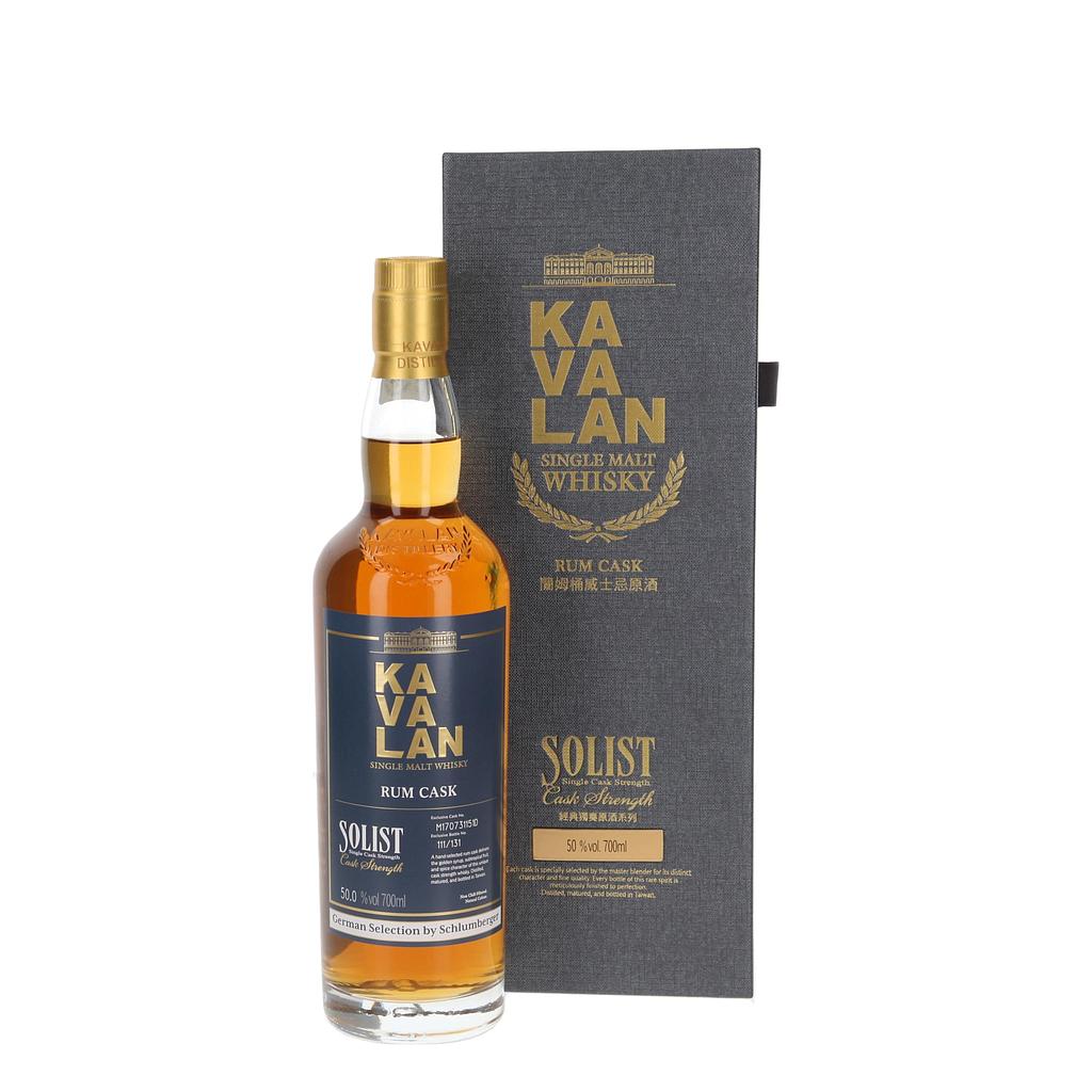 Kavalan SOLIST Rum Cask Single Malt Whisky 50,0% Vol. 0,7l 