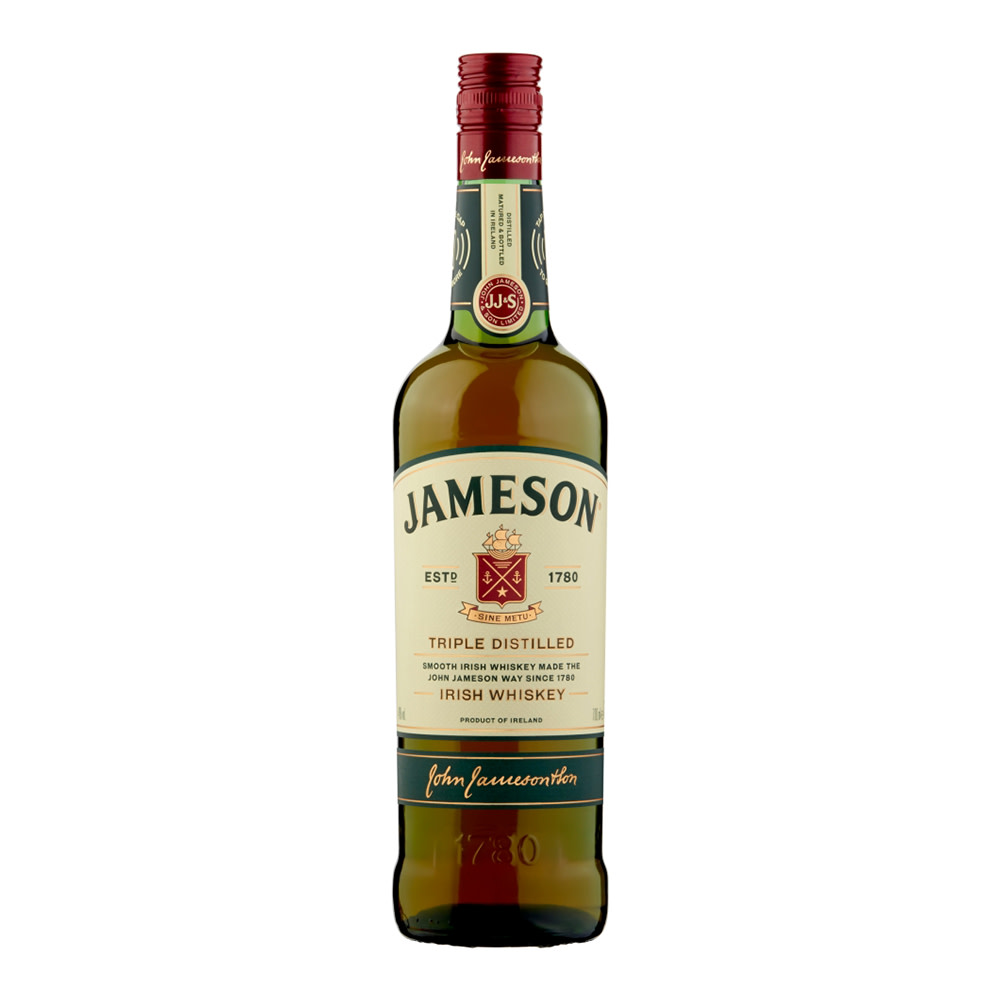 Jameson Triple Distilled Irish Whiskey 40% Vol. 0,7 l