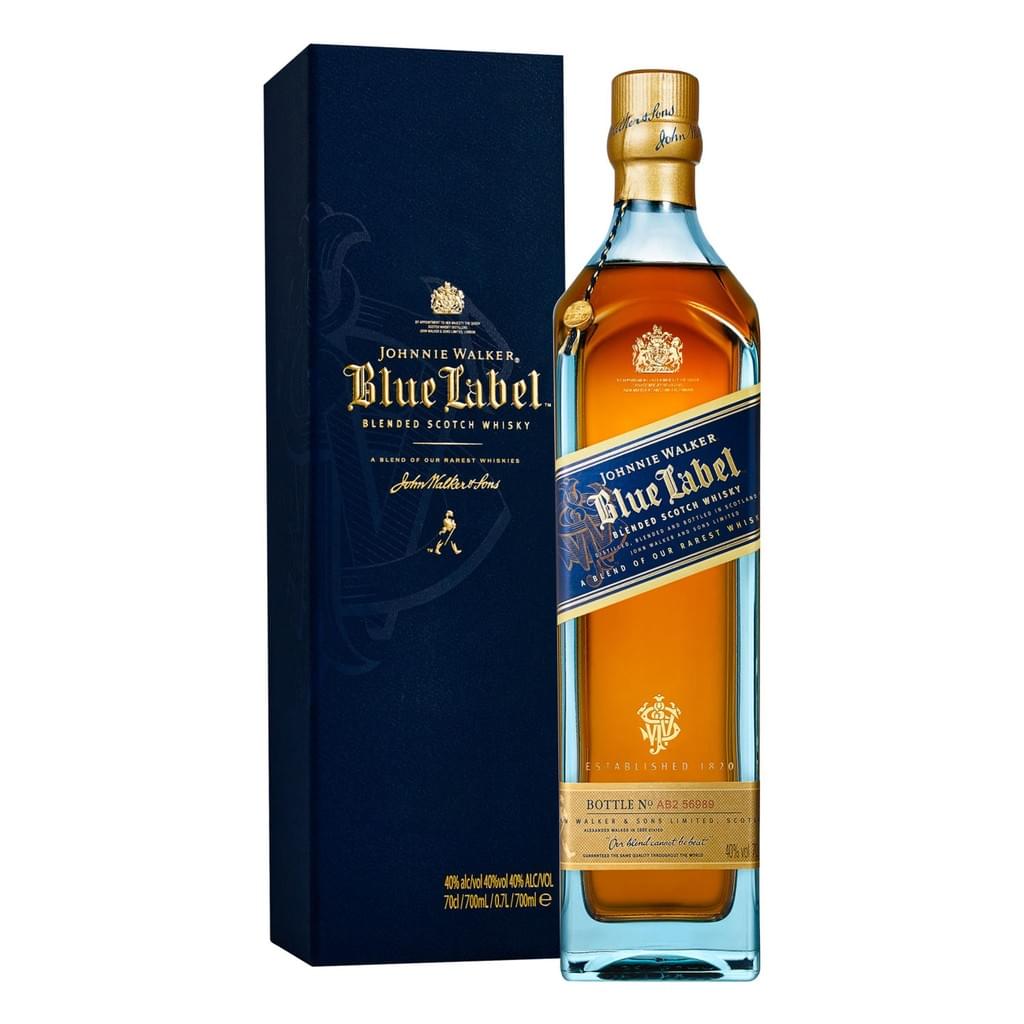 Johnnie Walker Blue Label Blended Scotch Whisky 40% Vol. 0,7l