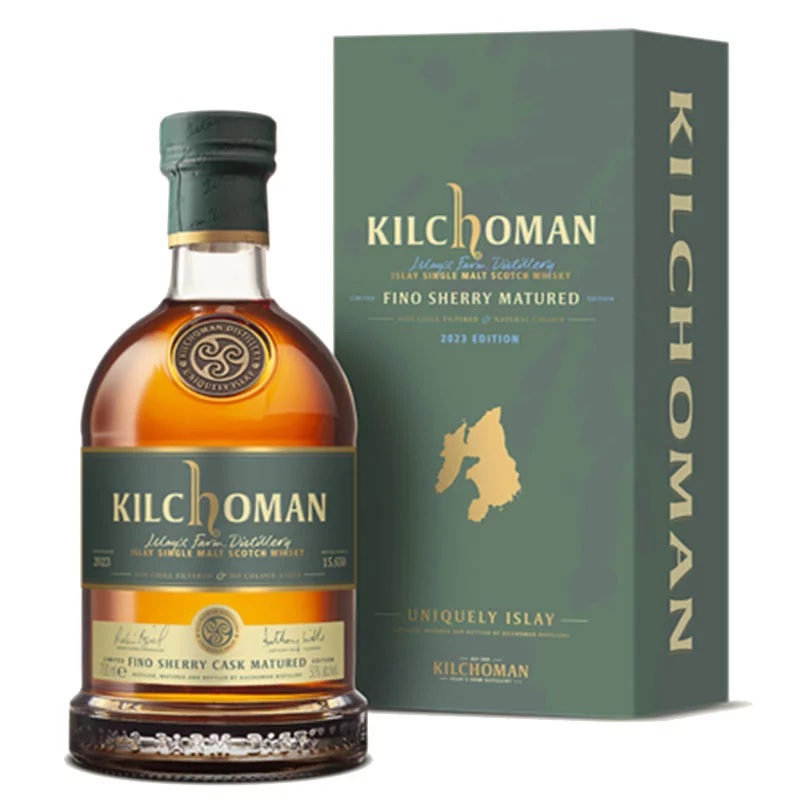Kilchoman Fino Sherry Cask Matured Islay Single Malt Scotch Whisky 2023 50% Vol. 0,7l