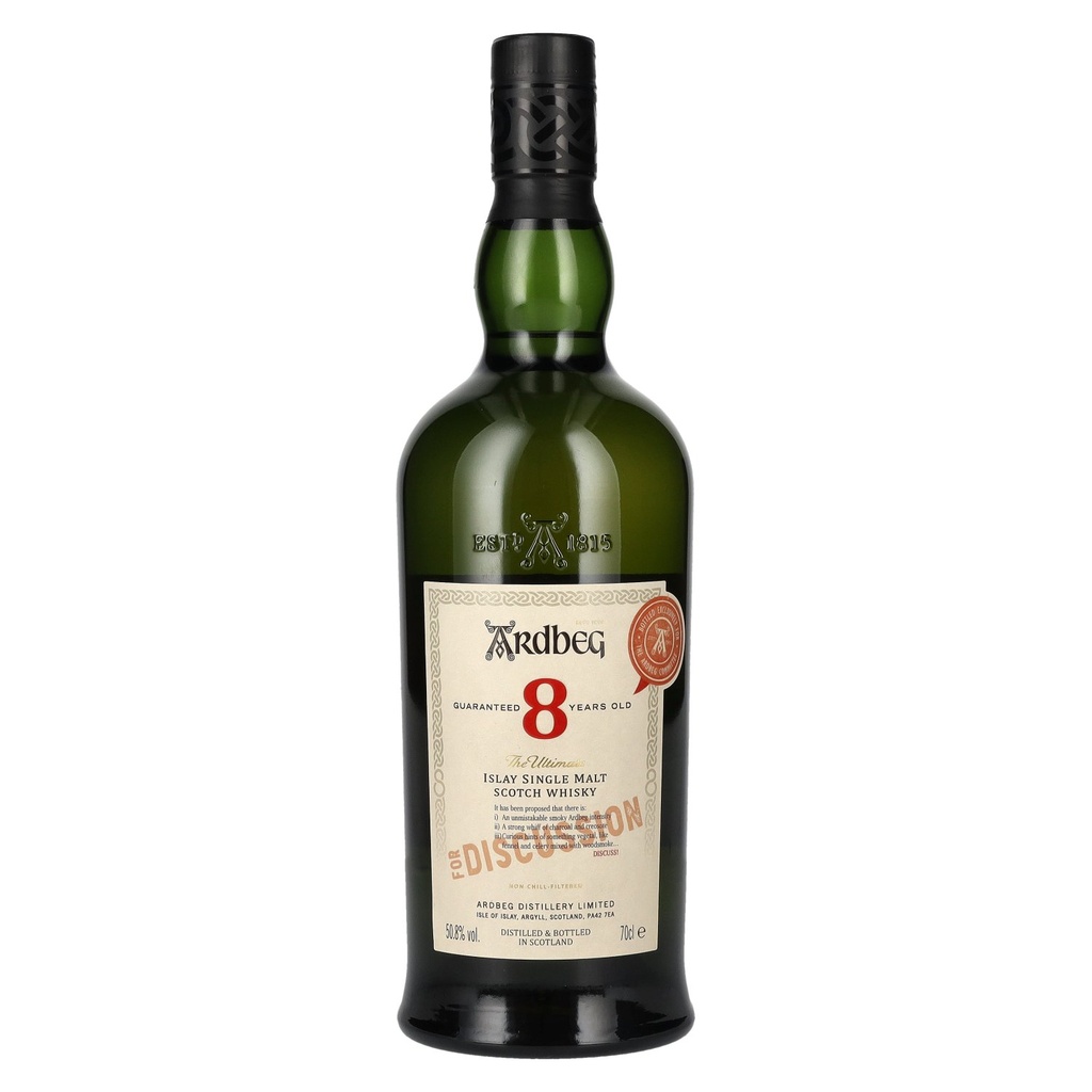 Ardbeg 8 years old for discussion 50,8% Vol. 0,7l