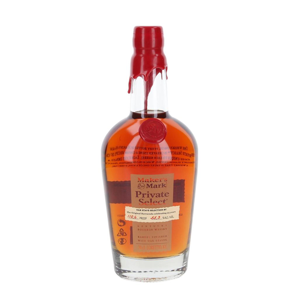  Maker's Mark Private Select Bourbon Whisky 55,3% Vol. 0,7l