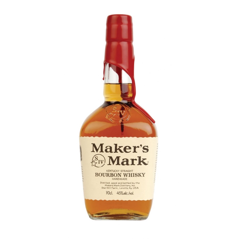  Maker's Mark Kentucky Straight Bourbon Whisky 45% Vol. 0,7l