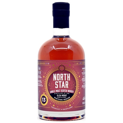 [P0001144] North Star Spirits - Glen Moray 2008/2022 - 13 Years Old - Red Wine Barrique - Cask Series 018 58,8% Vol. 0,7l