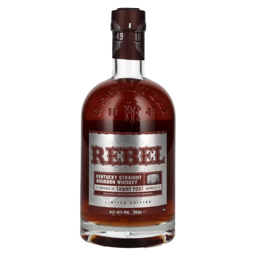 [P0001287] Rebel Kentucky Straight Bourbon Whisky TAWNY PORT Barrel Finish 45% Vol. 0,7l