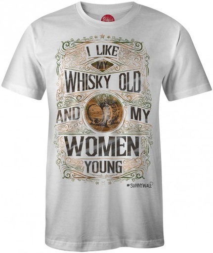 T-Shirt - I like my Whisky old...