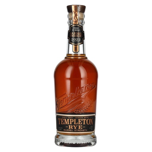[P0001461] Templeton Rye Barrel Strength Straight Rye Whiskey 2022 57,3% Vol. 0,7l