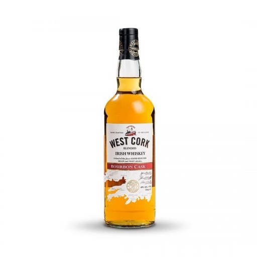 [P0001522] West Cork Blended Irish Whiskey Bourbon Cask 40% Vol. 0,7l 