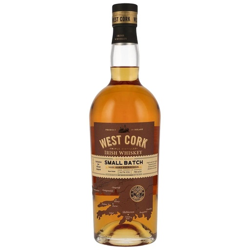 [P0001524] West Cork Small Batch Rum Finish Very Rare Expression 54,7% Vol. 0,7l 