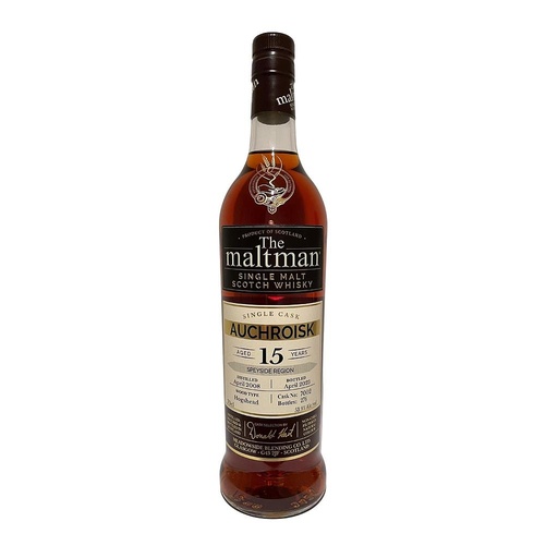 [P0001526] The Maltman Auchroisk Vintage 2008 Single Cask Whisky 53,9% Vol. 0,70l 