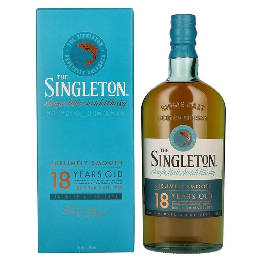 [P0001537] The Singleton Dufftown 18 Years Old SUBLIMELY SMOOTH 40% Vol. 0,7l